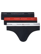 Majtki męskie - Tommy Hilfiger Komplet 3 par slipów UM0UM03471 Czarny - miniaturka - grafika 1
