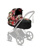 Akcesoria do wózków - Cybex Carry Cot Lux gondola do wózka Priam 2.0 Spring Blossom Dark - miniaturka - grafika 1
