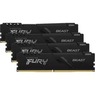 Pamięci RAM - Kingston Fury Beast DDR4 64 GB 3600MHz CL18 KF436C18BBK4/64 KF436C18BBK4/64 - miniaturka - grafika 1