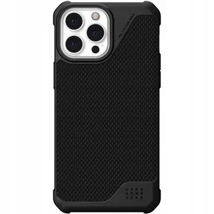 UAG Metropolis LT with MagSafe Etui Pancerne do iPhone 13 Pro Max (Kevlar Black) 11316O183940 - Etui i futerały do telefonów - miniaturka - grafika 2