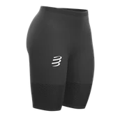 Spodnie sportowe damskie - COMPRESSPORT Spodenki kompresyjne do biegania damskie RUN UNDER CONTROL czarne - miniaturka - grafika 1