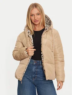 Guess Kurtka puchowa Emelie W4BL38 WGK12 Beżowy Regular Fit - Kurtki damskie - miniaturka - grafika 1