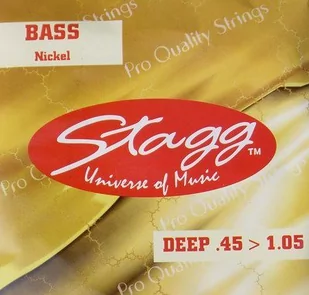 Stagg BA4505 struny do gitary basowej 45-105 - Struny gitarowe  - miniaturka - grafika 1
