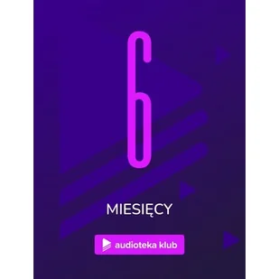 Karta podarunkowa AUDIOTEKA 6 miesięcy - Kody i doładowania cyfrowe - miniaturka - grafika 1