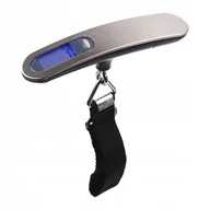 Akcesoria podróżnicze - WAGA BAGAŻOWA PODRÓŻNA HAKOWA TURYSTYCZNA LOTNICZA RĘCZNA LCD DO 50KG - miniaturka - grafika 1