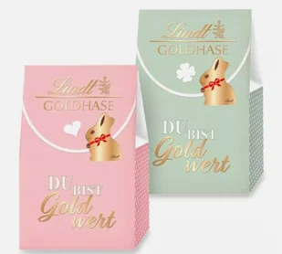 LINDT Goldhase złote króliczki 153g 14 sztuk wielkanoc - Bombonierki i czekoladki - miniaturka - grafika 1