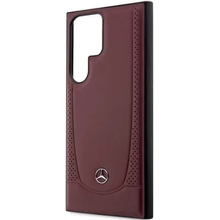 Mercedes MEHCS23LARMRE S23 Ultra S918 czerwony/red hardcase Leather Urban Bengale - Etui i futerały do telefonów - miniaturka - grafika 6