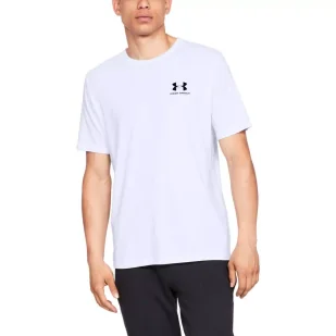 Koszulka męska Under Armour SPORTSTYLE LEFT CHEST SS - Koszulki sportowe męskie - miniaturka - grafika 5