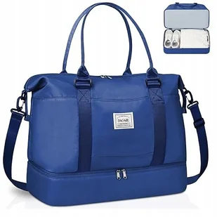 TORBA PODRÓŻNA WEEKENDOWA WODOODORNA Z KIESZENIĄ NA MOKRE RZECZY DLA MAMY - Torebki damskie TORBA PODRÓŻNA WEEKENDOWA WODOODORNA Z KIESZENIĄ NA MOKRE RZECZY DLA MAMY - Torebki damskie - miniaturka - grafika 1