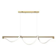 Lampy sufitowe - Lampa wisząca Serpente 55W złota - wężyk gładki 1160 - Decorativi - miniaturka - grafika 1
