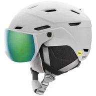 Kaski narciarskie - Smith Survey MIPS, kask narciarski z daszkiem, junior, biały - miniaturka - grafika 1