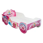 Łóżka dla dzieci i młodzieży - Łóżko dziecięce Kareta 140x70 z materacem - miniaturka - grafika 1