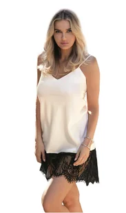 HALKA CHANELLE (kolor fiolet, rozmiar XL) - Piżamy damskie - miniaturka - grafika 18