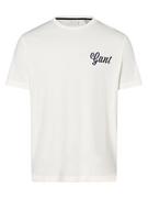Koszulki męskie - Gant - T-shirt męski, biały - miniaturka - grafika 1