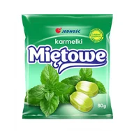 Cukierki - Jedność Karmelki Miętowe     80G - miniaturka - grafika 1