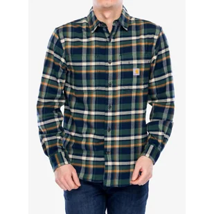 Koszula męska Carhartt Flannel L/S Plaid Shirt - Koszule męskie - miniaturka - grafika 1