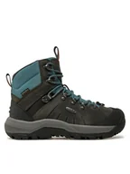 Buty trekkingowe damskie - Keen Trekkingi 1023629 Szary - miniaturka - grafika 1