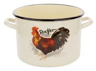 Garnki - Fl1 GARNEK EMALIOWANY PROSTY KOKOSZ B/P 24CM 7,9L N 000-GAR-2/24NEWCOCOS - miniaturka - grafika 1