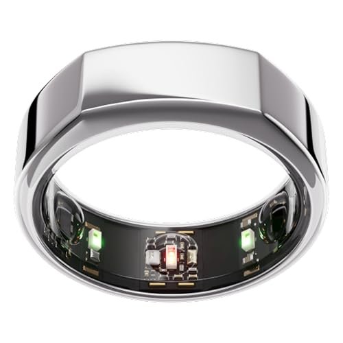 Oura Gen3 Heritage Smart Ring - Rozmiar 6, Silver