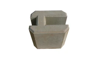 Łącznik podmurówka przelotowy 24x25x18 cm - Akcesoria do ogrodzeń - miniaturka - grafika 1