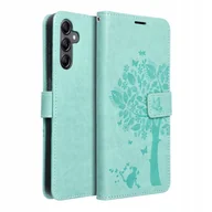 Etui i futerały do telefonów - MODNE ETUI Z KLAPKĄ SAMSUNG GALAXY A14 4G 5G SZKŁO - miniaturka - grafika 1