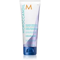 Odżywki do włosów - Moroccanoil Blonde Perfecting, fioletowa odżywka ochładzająca odcień, 70ml - miniaturka - grafika 1