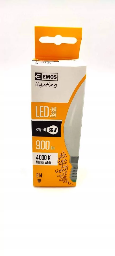 Żarówka LED candle 8W E14 neutralna 900lm