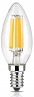 Żarówki LED - Żarówka E14 LED filament 8W 800lm ozdobna świeczka - miniaturka - grafika 1