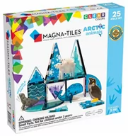 Klocki - klocki magnetyczne Arctic Animals 25-elementów Magna Tiles - miniaturka - grafika 1