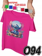 Koszulki męskie - Koszulka Dziecięca Z Nadrukiem Lilo & Sticz Angel Różne Słodki - M 134-140 - miniaturka - grafika 1