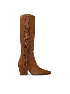 Aldo Kozaki Kaelya 14100210 Brązowy - Kozaki damskie - miniaturka - grafika 1