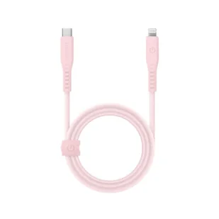 ENERGEA kabel Flow USB-C - Lightning C94 MFI 1.5m różowy/pink 60W 3A PD Fast Charge - Kable - miniaturka - grafika 6