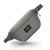 Nerki - Biodrówka nerka antykradzieżowa Pacsafe Go - szara - miniaturka - grafika 1