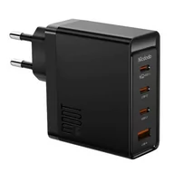 Ładowarki do telefonów - Ładowarka sieciowa McDodo GAN 3xUSB-C + USB, 100W (czarna) - miniaturka - grafika 1