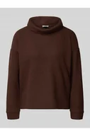 Bluzy damskie - Bluza o kroju relaxed fit ze stójką - Tom Tailor - miniaturka - grafika 1
