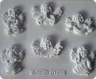 Zabawki kreatywne - Oryginalna forma do odlewów gipsowych, aniołki - miniaturka - grafika 1