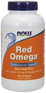 Now Foods Red Omega (180 kaps.) - Suplementy naturalne - miniaturka - grafika 1
