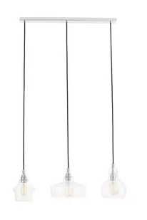 Kaspa Lampa wisząca Longis chrom 3 klosze 10521309 - Lampy sufitowe - miniaturka - grafika 1