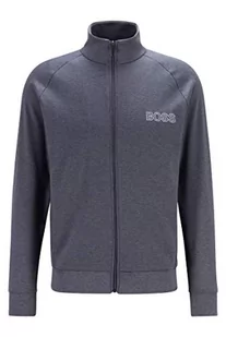 BOSS Męska kurtka treningowa kurtka rekreacyjna kurtka sportowa bluza Contemp. Jacket Z, Medium Grey38., L - Kurtki męskie - miniaturka - grafika 1