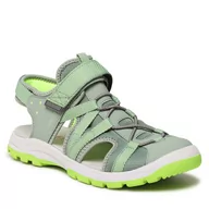 Buty dla chłopców - Sandały Superfit 1-009029-7500 D Lightgreen/Yellow - miniaturka - grafika 1