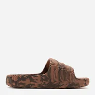 Klapki i japonki męskie - Klapki męskie na plażę Adidas Adilette 22 HP6518 44.5 Brązowe (4066746160053) - miniaturka - grafika 1