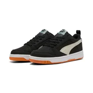 Sneakersy damskie - Dziecięce Sneakersy PUMA PUMA REBOUND V6 LO MID 90S JR 40063602 – Czarny - miniaturka - grafika 1