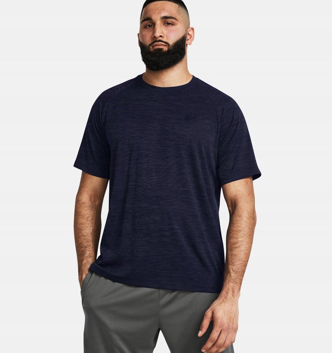 T-SHIRT MĘSKI TRENINGOWY UNDER ARMOUR KOSZULKA MĘSKA SPORTOWA M