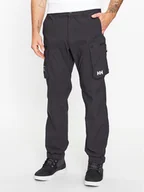 Spodnie męskie - Helly Hansen Spodnie materiałowe Move 53978 Czarny Regular Fit - miniaturka - grafika 1