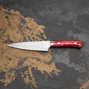 Takeshi Saji Red Turquoise R2 Nóż uniwersalny 15 cm - Noże kuchenne - miniaturka - grafika 3