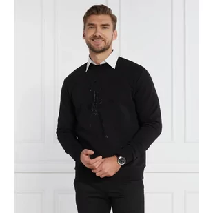 Karl Lagerfeld Bluza CREWNECK | Regular Fit - Bluzy męskie - miniaturka - grafika 1