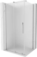 Kabiny prysznicowe - Mexen Velar kabina prysznicowa rozsuwana 100x110 cm, szron, chrom - 871-100-110-31-01 - miniaturka - grafika 1