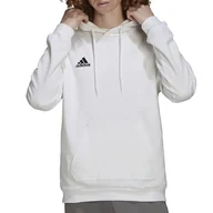 Bluzy sportowe męskie - Bluza adidas Entrada 22 HG6302 - biała - Adidas - miniaturka - grafika 1