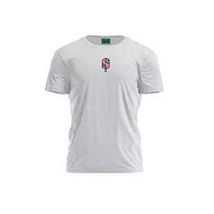 Bona Basics Męski T-shirt Bftsgi-100234-s, szary, S, szary, S - Koszulki męskie - miniaturka - grafika 1