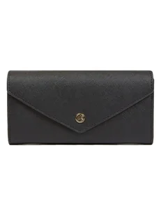 Michael Kors Skórzany portfel w kolorze czarnym - 20 x 10 x 3 cm - Portfele - miniaturka - grafika 1